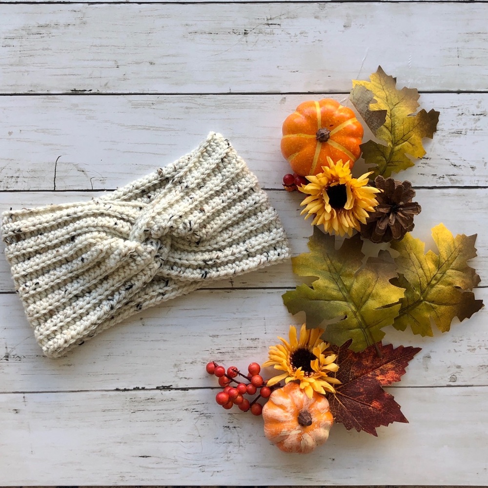 🍁Handmade Twisted Knot Ear Warmer Headband🍁